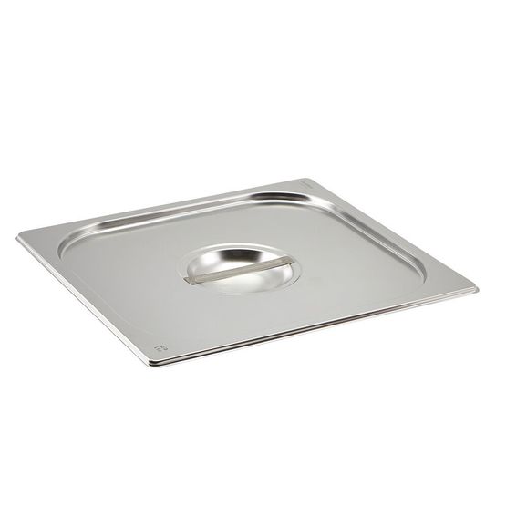 Stainless Steel Gastronorm Pan Lid 2/3
