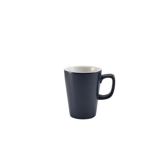 GenWare Porcelain Matt Blue Latte Mug 34cl/ 12oz