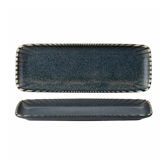 Academy Fusion 57151630 Flint Rectangular Platter 30 x 11cm