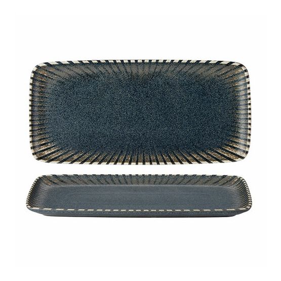 Academy Fusion 57151635 Flint Rectangular Platter 34 x 16cm