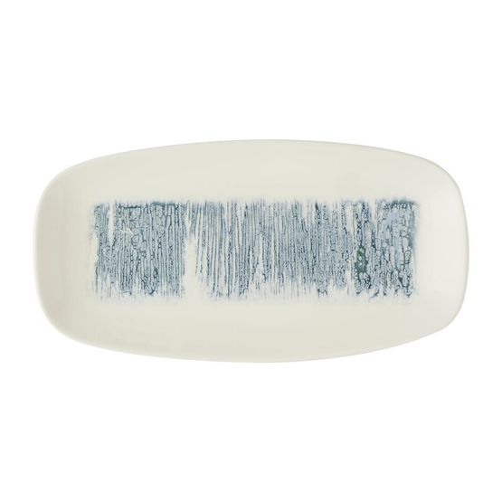 Churchill Lyra Blue Oblong Platters 298x153mm