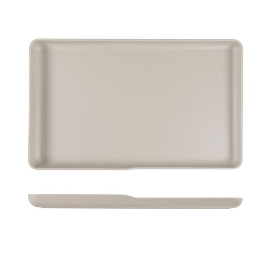 Sand Brown Copenhagen Melamine GN 1/1 Platter 53 x 32.5 x 3.5cm
