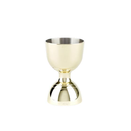 DPS Barware 25/50ml Gold Bell Jigger