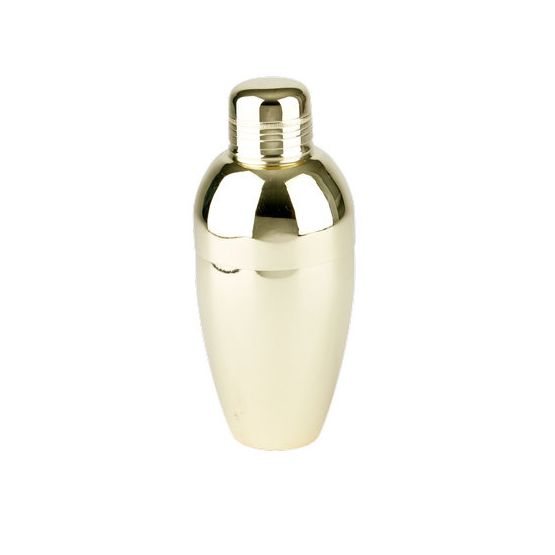DPS Barware 480ml Cobbler Shaker Gold