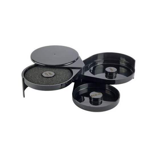 DPS Barware Black 3-Tiered Glass Rimmer