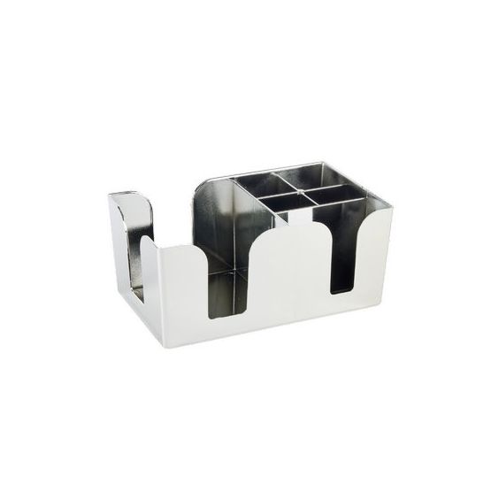 DPS Barware Chrome Bar Caddy
