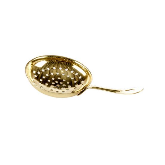DPS Barware Julep Gold Plated Strainer