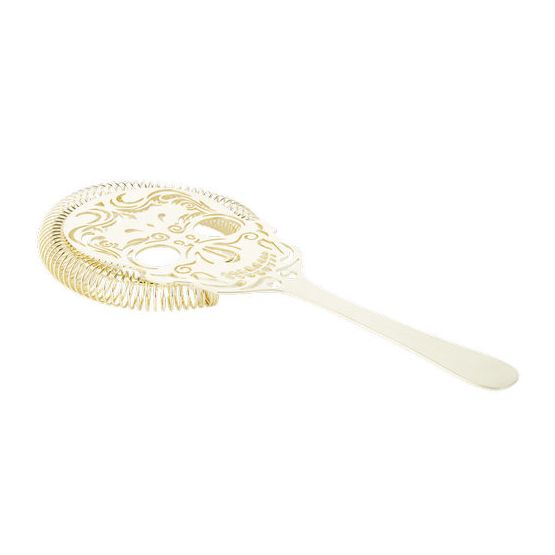 DPS Barware Skull Strainer Gold 220x97x17mm