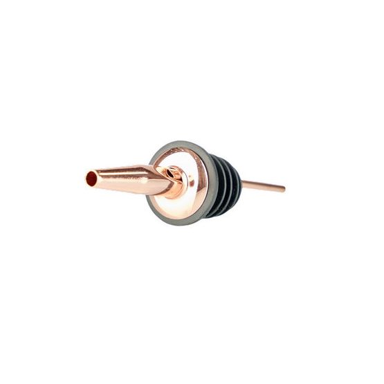 DPS Barware Stainless Steel Medium Flow Pourer Copper Plated - Pack Of 12