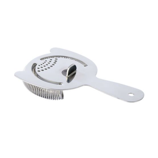 DPS Barware Stainless Steel Premium Two Ear Strainer 150x95x32mm
