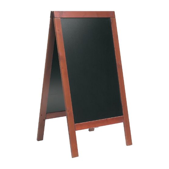 Securit Duplo Pavement Board 1350 x 700mm Mahogany