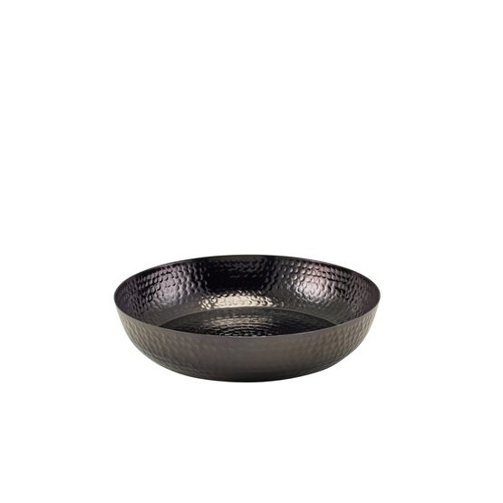 GenWare Black Hammered Aluminium Platter 31cm