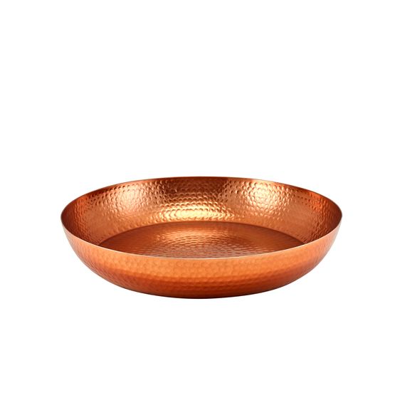GenWare Copper Hammered Aluminium Platter 44cm