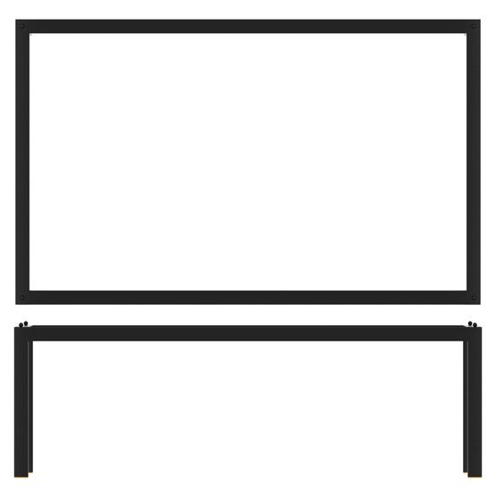 Black Luxor Metal GN 1/1 Riser 53 x 32.5 x 17cm