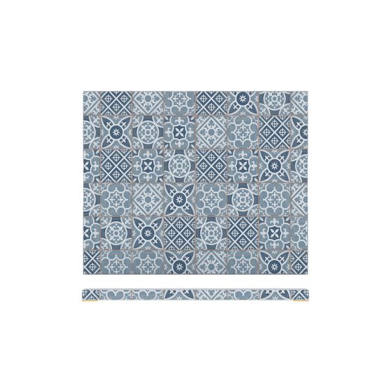 Blue Marrakesh Melamine GN 1/2 Slab 32.5 x 26.5cm