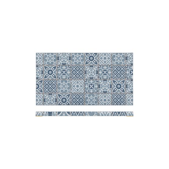 Blue Marrakesh Melamine GN 1/3 Slab 32.5 x 17.6cm