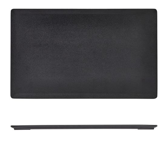 GenWare Melamine Black Tableau Platter GN 1/1