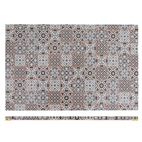 Grey Marrakesh Melamine GN 1/1 Slab 53 x 32.5cm
