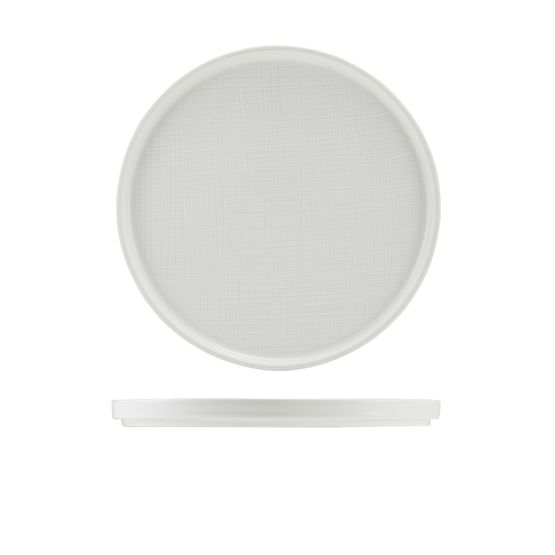Incise Porcelain Lavara Presentation Plate 25cm