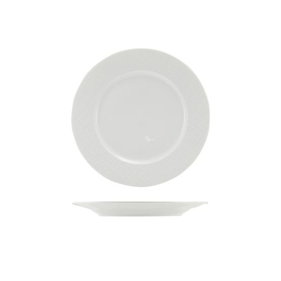 Incise Porcelain Lavara Winged Plate 20cm