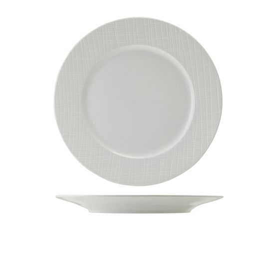 Incise Porcelain Lavara Winged Plate 27cm
