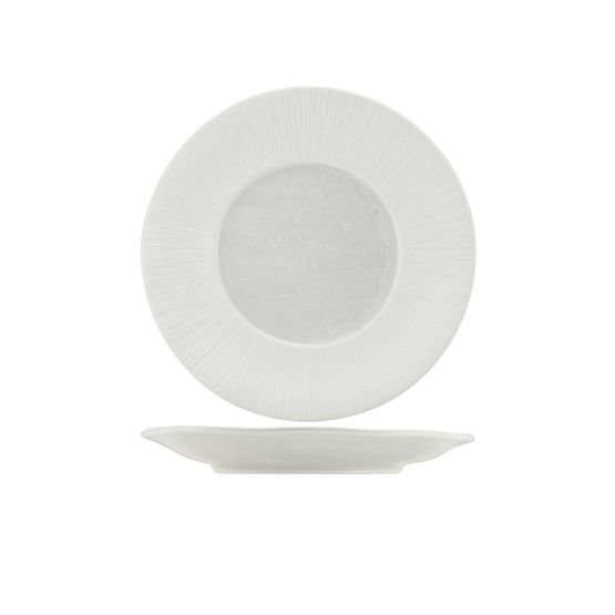 Incise Porcelain Lucine Winged Plate 23cm