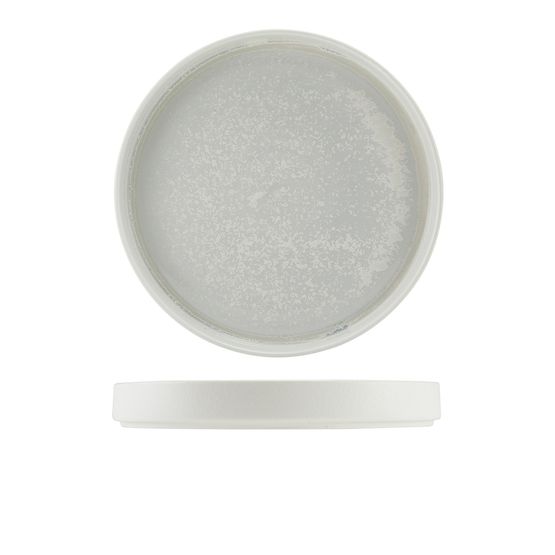 Incise Porcelain Lustre Presentation Plate 25cm