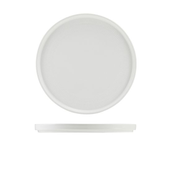 Incise Porcelain Solara Presentation Plate 25cm