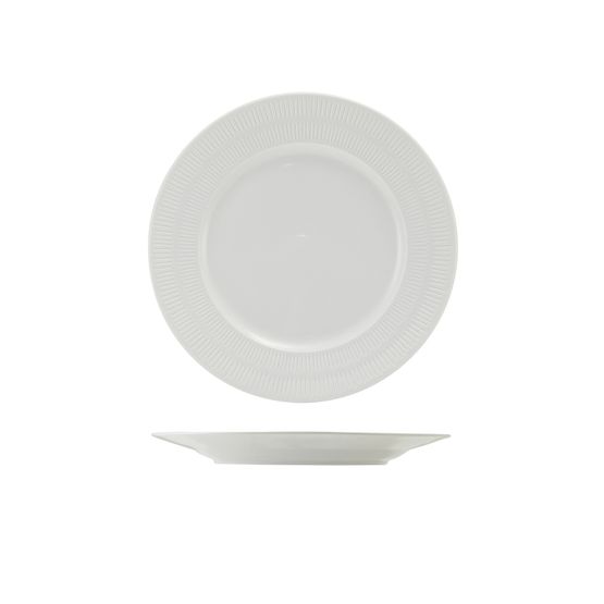 Incise Porcelain Solara Winged Plate 23cm