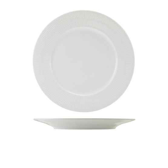 Incise Porcelain Solara Winged Plate 27cm