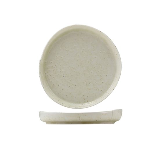 Kozo Porcelain Shiro Coupe Plate 19cm