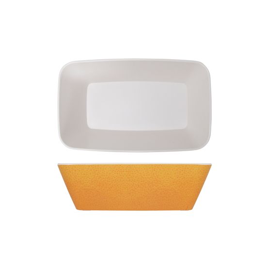 Orange Seville Melamine GN 1/4 Deep Dish 26.5 x 16.2 x 8cm