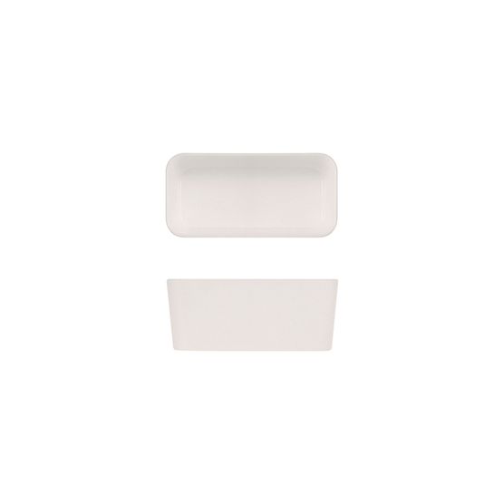 White Tokyo Melamine Middle Bento Box Insert 16.9 x 8.3 x 7cm