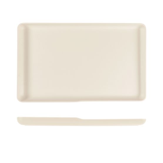 White Copenhagen Melamine GN 1/1 Platter 53 x 32.5 x 3.5cm