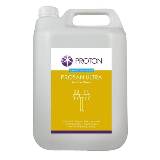 Proton Prosan Ultra Beer Line Cleaner 5Ltr (2 Pack)