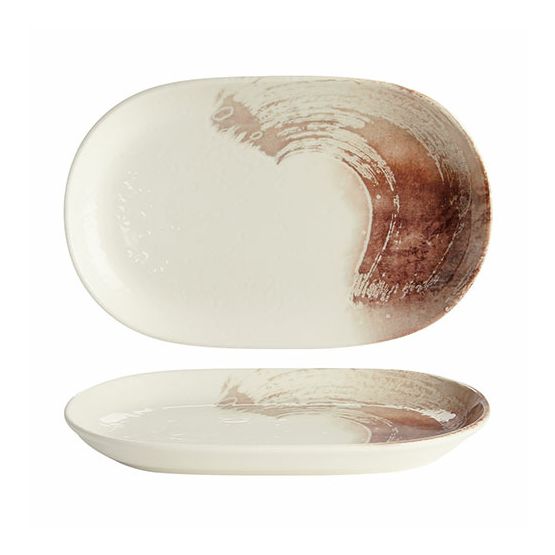 Academy Fusion 30143028 Palette Oval Platter 28 x 18cm