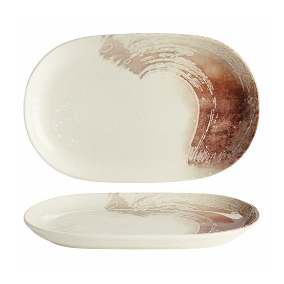 Academy Fusion 30143033 Palette Oval Platter 33 x 21cm