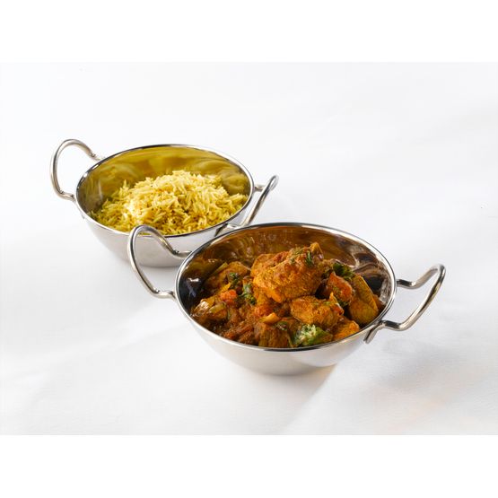 Stainless Steel Balti Dish 13cm(5")With Handl