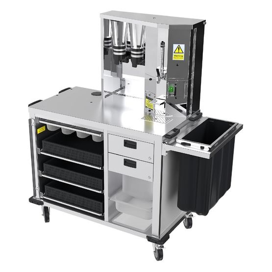 Moffat BBTC Compact Beverage &amp; Breakfast Trolley