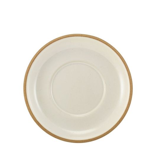 GenWare Kava White Stoneware Saucer 16cm