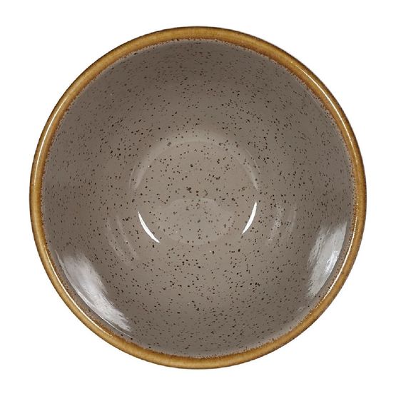 Churchill Stonecast Dip Pots Peppercorn Grey 70mm