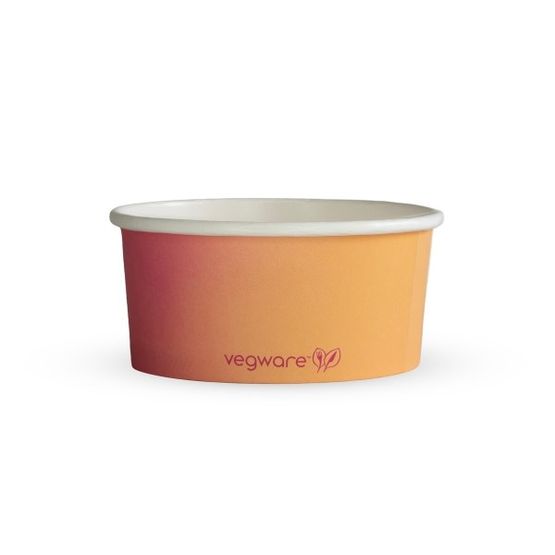 Vegware IC-11 11oz Ice Cream Pot, 115-Series