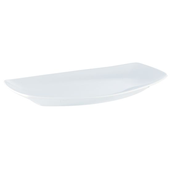 Porcelite 114433 Convex Oval Plate 33 x 19cm / 13 x 7.5"