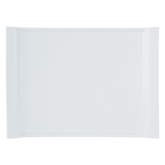 Porcelite 182428 Handled Rectangular Platter 28 x 20cm / 11" x 8"