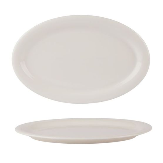 Elevate ABS28OV Albus Oval Plate 28cm / 11”