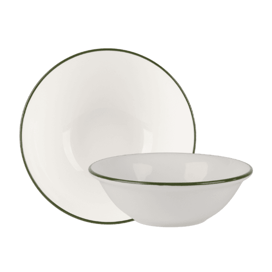 Modest 16112016 Green Oatmeal Bowl 425ml / 15oz