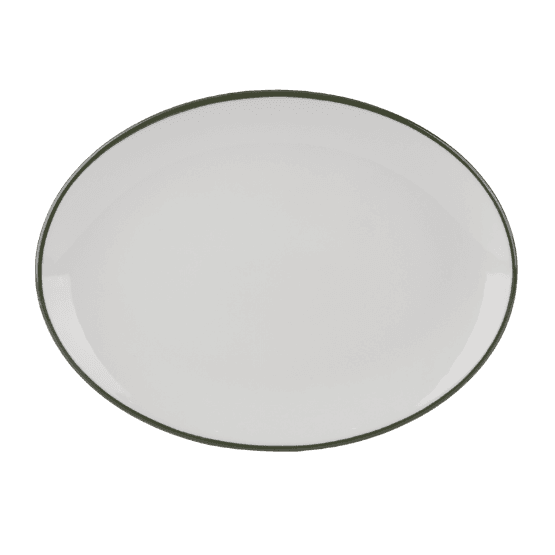 Modest 16113036 Green Oval Platter 36cm / 14”