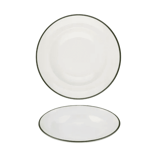 Modest 16131128 Green Pasta Plate - 28cm / 11"