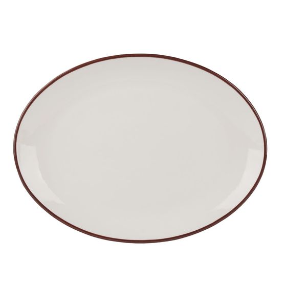 Modest 18113031 Brown Oval Platter 31cm / 12 1/4”