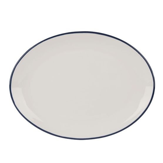 Modest 15115031 Navy Oval Platter 31cm / 12 1/4”